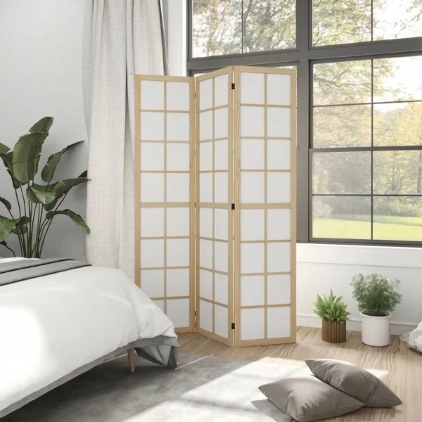 Opvouwbare Ruimteverdeler, Vrijstaande Privacybescherming Voor Woonkamer, Slaapkamer, Kantoor, 120 X 170 Cm
