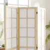 Opvouwbare Ruimteverdeler, Vrijstaande Privacybescherming Voor Woonkamer, Slaapkamer, Kantoor, 120 X 170 Cm