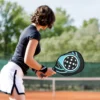 Pickleball Set Mit 4 Schlägern, 4 Bällen, Tragetasche, Leicht Und Robust, Blau+Schwarz