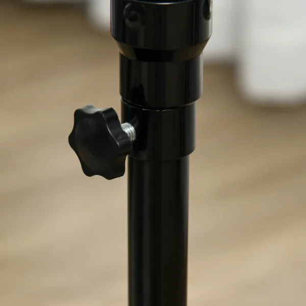 Punchingball, Boxständer, Höhenverstellbar 145 180 Cm, Befüllbare Basis, Schwarz