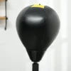 Punchingball, Boxständer, Höhenverstellbar 145 180 Cm, Befüllbare Basis, Schwarz