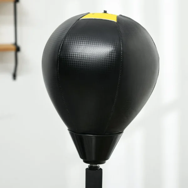 Punchingball, Boxständer, Höhenverstellbar 145 180 Cm, Befüllbare Basis, Schwarz