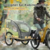 Regenschutz Für Kinderfahrradanhänger, Mit Fenster, 76 X 61 X 61 Cm, Transparent