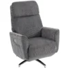 Relaxsessel Elektrisch Verstellbar Fernsessel Mit Liegefunktion, 2 Motoren Drehbar TV Sessel Mit USB Anschluss