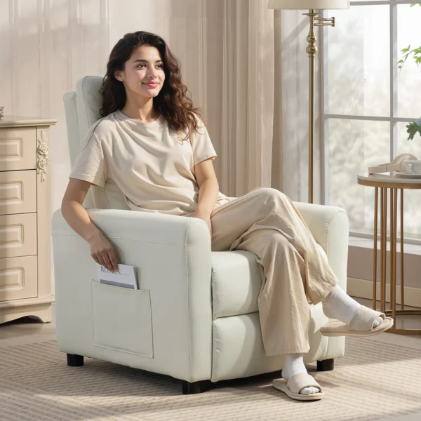 Relaxsessel Fernsehessel Mit Liegesessel, Taschenfedern Für Wohnzimmer