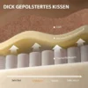 Relaxsessel, Fernsehsessel Mit Liegefunktion, Leinenoptik, Für Wohnzimmer, Schlafzimmer Dunkelbraun