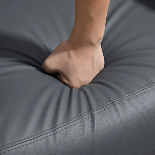 Relaxsessel Fernsehsessel Mit Vibrationsmassage, Liegefunktion, 2 Massagepunkte, Fernbedienung, 68 X 88 X 98 Cm Grau