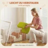 Schaumstoff Bausteine 5 tlg. Softbausteine Kinder Bausteinset Mit Cord Optik Rutschfestem Boden Bunt