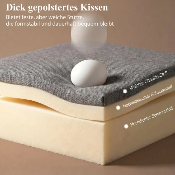 Schlafsessel 3 In 1 Klappbar Sessel Mit Schlaffunktion, 186 X 60 Cm Schlafsessel Mit 5 stufig Verstellbarer Rückenlehne