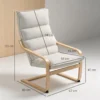 Sessel, Loungesessel Mit Geschwungenen Beinen Und Armlehnen Für Wohnzimmer