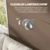 Stehlampe, Bogen Design Mit Marmorsockel, 167 Cm, Silber
