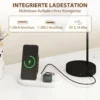 Tafellampenset, 2 Stuks, Moderne Lampen Met USB A En USB C aansluiting Voor Slaapkamer, Woonkamer & Kantoor, Zwart