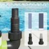 Tauchpumpe Teichpumpe Wasserpumpe Mit Schwimmschalter Springbrunnen 400W 9000L/h 16 X 14 X 27 Cm Grün
