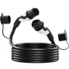 Typ 2 EV Ladekabel, 11 KW, 16 A, Mode 3, 3 Phasen, 5 M – Verlängerungskabel Für Elektroautos & Plug in Hybride