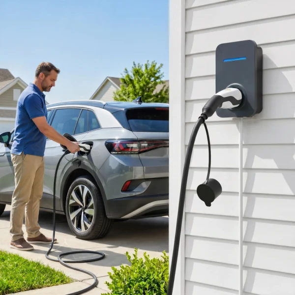Typ 2 EV Ladekabel, 11 KW, 16 A, Mode 3, 3 Phasen, 5 M – Verlängerungskabel Für Elektroautos & Plug in Hybride
