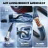 Typ 2 EV Ladekabel, 11 KW, 16 A, Mode 3, 3 Phasen, 5 M – Verlängerungskabel Für Elektroautos & Plug in Hybride