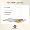 Wandspiegel, Dekorativer Spiegel Mit Metallrahmen, Schwarze Streifen, Mehrschichtglas, 90B X 2T X 60H Cm