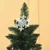 Weihnachtsbaum 180 Cm, Hoch Realistisch, 380 Zweige, Feuerfest, Stabile Basis, Grün