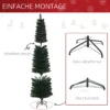 Weihnachtsbaum 180 Cm, Hoch Realistisch, 380 Zweige, Feuerfest, Stabile Basis, Grün