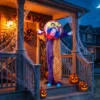 167 Cm Lebensgroße Animierte Halloween Clown Deko Mit Sound & Berührungsaktivierung