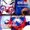167 Cm Lebensgroße Animierte Halloween Clown Deko Mit Sound & Berührungsaktivierung