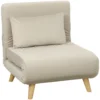 2 in 1 Sessel, Relaxsessel, Gästebett, 72 Cm X 78 Cm X 79 Cm, Grau