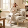 2 in 1 Sessel, Relaxsessel, Gästebett, 72 Cm X 78 Cm X 79 Cm, Grau