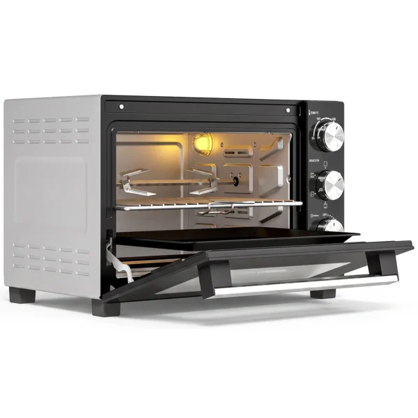 36 L Minioven Met Hetelucht, 90 230 °C Temperatuurregeling, 1500 W