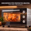 36 L Minioven Met Hetelucht, 90 230 °C Temperatuurregeling, 1500 W