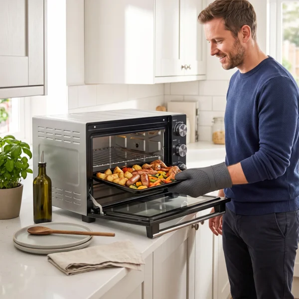 36 L Minioven Met Hetelucht, 90 230 °C Temperatuurregeling, 1500 W