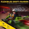 4 V Elektrische Go Kart Voor Kinderen Tot 12 Km/u Go kart Met Drift Functie, 2 Motoren Verstelbare Stoel Zachte Start