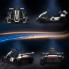 4 V Elektrische Go Kart Voor Kinderen Tot 12 Km/u Go kart Met Drift Functie, 2 Motoren Verstelbare Stoel Zachte Start