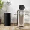42 L Sensor Prullenbak, Automatische Vuilnisbak, Roestvrij Keukenemmer Met Infraroodsensor, Voor Keuken, Eetkamer