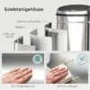 42 L Sensor Prullenbak, Automatische Vuilnisbak, Roestvrij Keukenemmer Met Infraroodsensor, Voor Keuken, Eetkamer