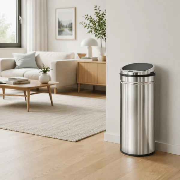 42 L Sensor Prullenbak, Automatische Vuilnisbak, Roestvrij Keukenemmer Met Infraroodsensor, Voor Keuken, Eetkamer