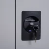Aktenschrank Stahlschrank Mehrzweckschrank Mit Verstellbarem Regal Und Schloss Für Arbeitszimmer Wohnzimmer Grau