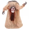 Animierter Halloween Geist Mit Gruseligen Schreien, Leuchtenden Augen, Per Geräusch/Berührung Aktiviert