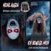Animierter Halloween Geist Mit Gruseligen Schreien, Leuchtenden Augen, Per Geräusch/Berührung Aktiviert