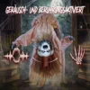 Animierter Halloween Geist Mit Gruseligen Schreien, Leuchtenden Augen, Per Geräusch/Berührung Aktiviert