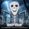 Aufblasbares Halloween Skelett, Aus Dem Boden Kriechend, Mit LED Lichtern, Gruselige Deko Für Innen Und Außenbereich