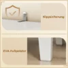 Badezimmerschrank 170 Cm Hoch, Schmaler Freistehender Badschrank Mit Verstellbaren Einlegeböden, Für Waschküche