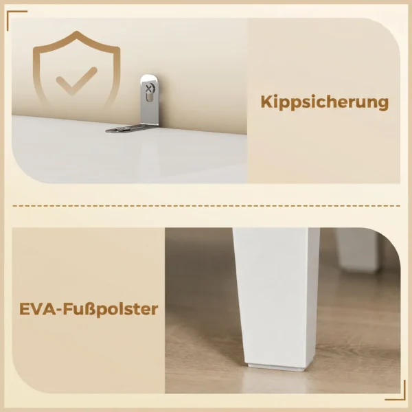 Badezimmerschrank 170 Cm Hoch, Schmaler Freistehender Badschrank Mit Verstellbaren Einlegeböden, Für Waschküche
