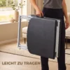 Draagbare Massagetafel, 3 delige Verstelbare Schoonheidssalon Tafel Met Gezichtsuitsparing, Afneembare Hoofdsteun En Armleuningen