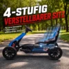 Elektrische Go Kart Voor Kinderen 3 5km/u, Go kart Met 2 Voudig Verstelbare Snelheid, Veiligheidsgordel, EVA Wielen Voor 3 8 Jaar
