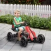 Elektrische Go Kart Voor Kinderen 3 5km/u, Gokart Met 2 Voudig Verstelbare Snelheid, Veiligheidsgordel, EVA Wielen Voor 3 8 Jaar