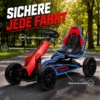 Elektrische Go Kart Voor Kinderen 3 5km/u, Gokart Met 2 Voudig Verstelbare Snelheid, Veiligheidsgordel, EVA Wielen Voor 3 8 Jaar