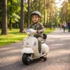 Elektrische Motorfiets Kinderen Mini Vespa GTS 6V Elektrische Motorfiets Met Lithium Batterij Ergonomische Zitplaats Rugleuning 1,5 3 Jaar