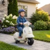 Elektrische Motorfiets Kinderen Mini Vespa GTS 6V Elektrische Motorfiets Met Lithium Batterij Ergonomische Zitplaats Rugleuning 1,5 3 Jaar
