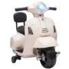 Elektrische Motorfiets Kinderen Mini Vespa GTS 6V Elektrische Motorfiets Met Lithium Batterij Ergonomische Zitplaats Rugleuning 1,5 3 Jaar