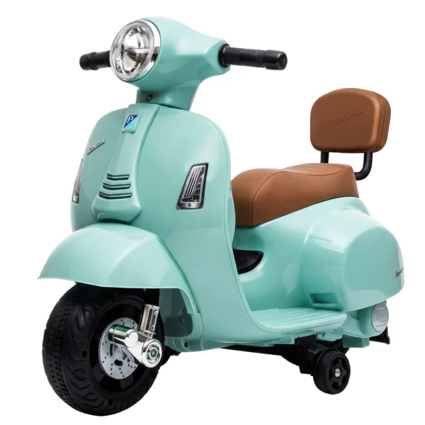Elektrische Motorfiets Kinderen Mini Vespa GTS 6V Elektromotorfiets Met Lithium Batterij Ergonomische Zitplaats Rugleuning 1,5 3 Jaar